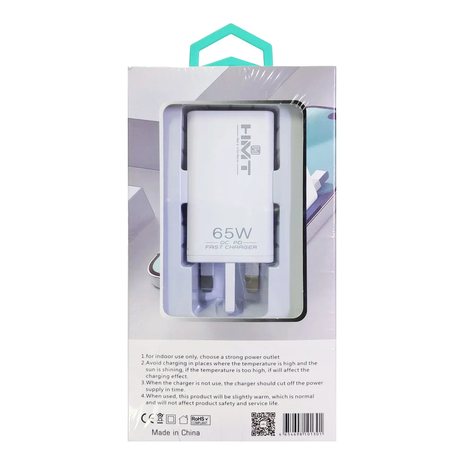 HMT Single PD Port 65W Fast Charger PD-44