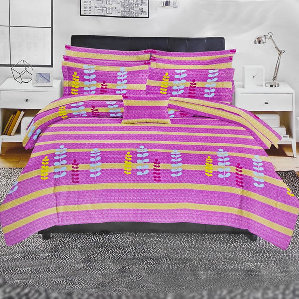 High Quality Bed Sheets With Pillow Cover - 180 x 220 CM