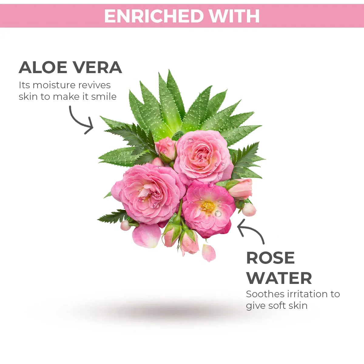 St Ives Rose Water & Aloe Vera Body Wash - 650ml