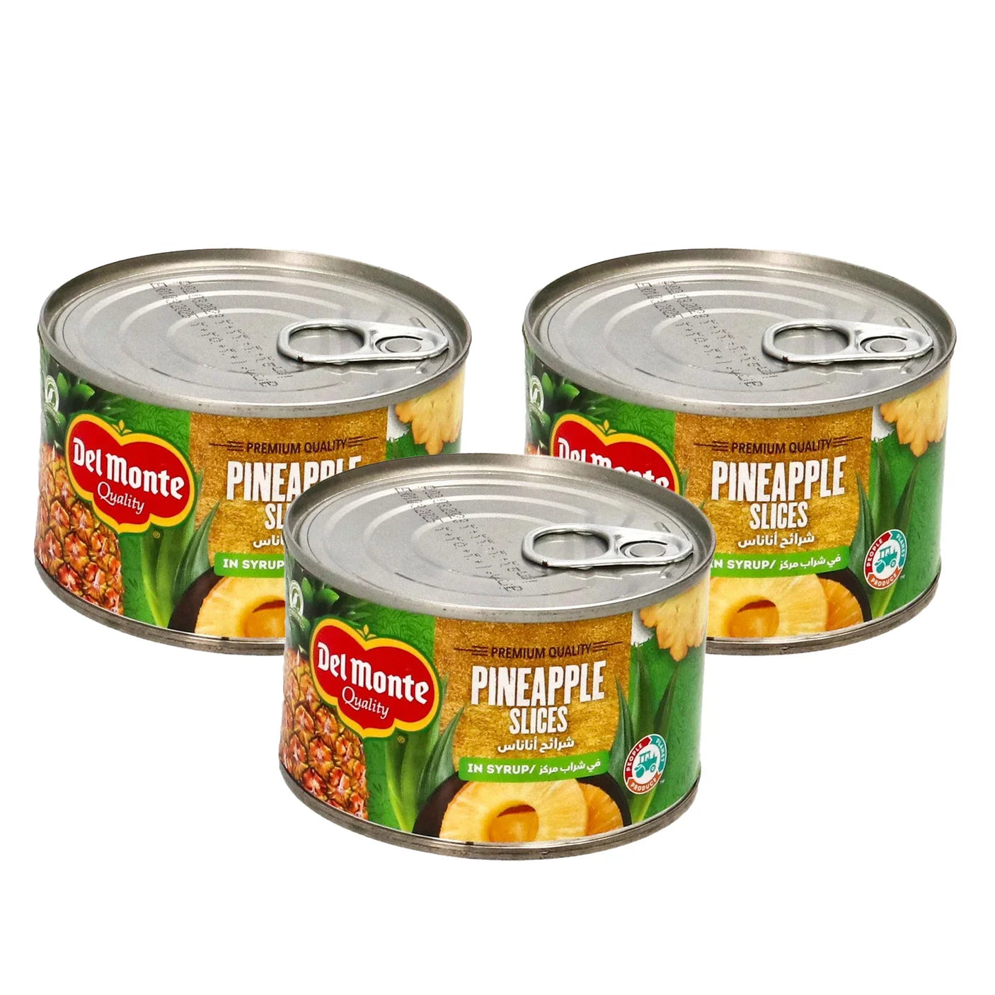 Del Monte Pineapple Sliced in Syrup - 235g × 3 Pcs (Offer)