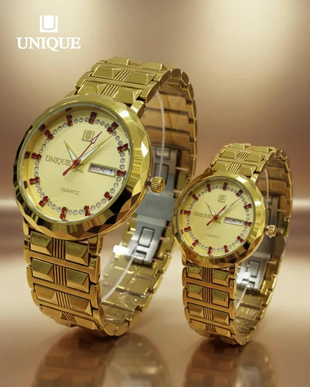 UNIQUE Luxury Couple's Watch - P5