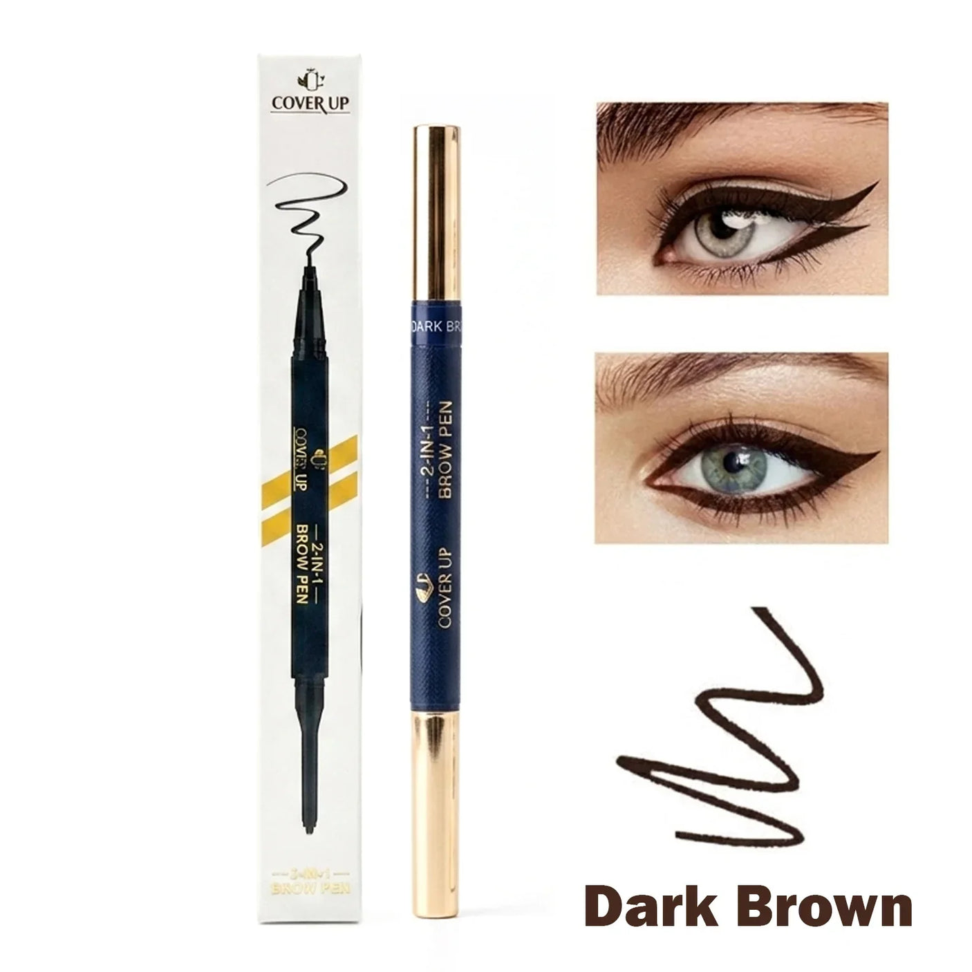 Cover Up 2 In 1 Brow Pen CUB-001