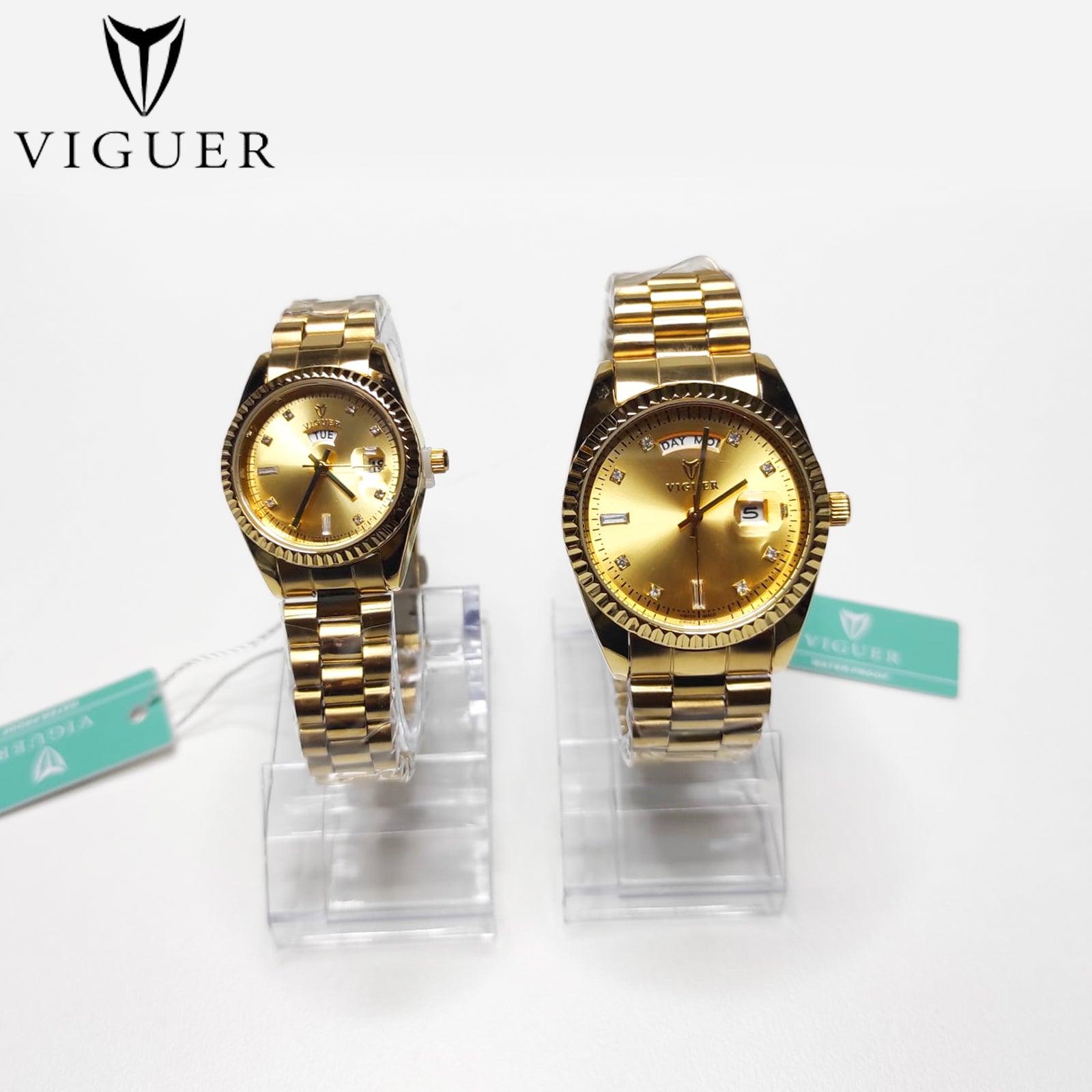 ساعة فيجور الفاخرة للزوجين - 7697M