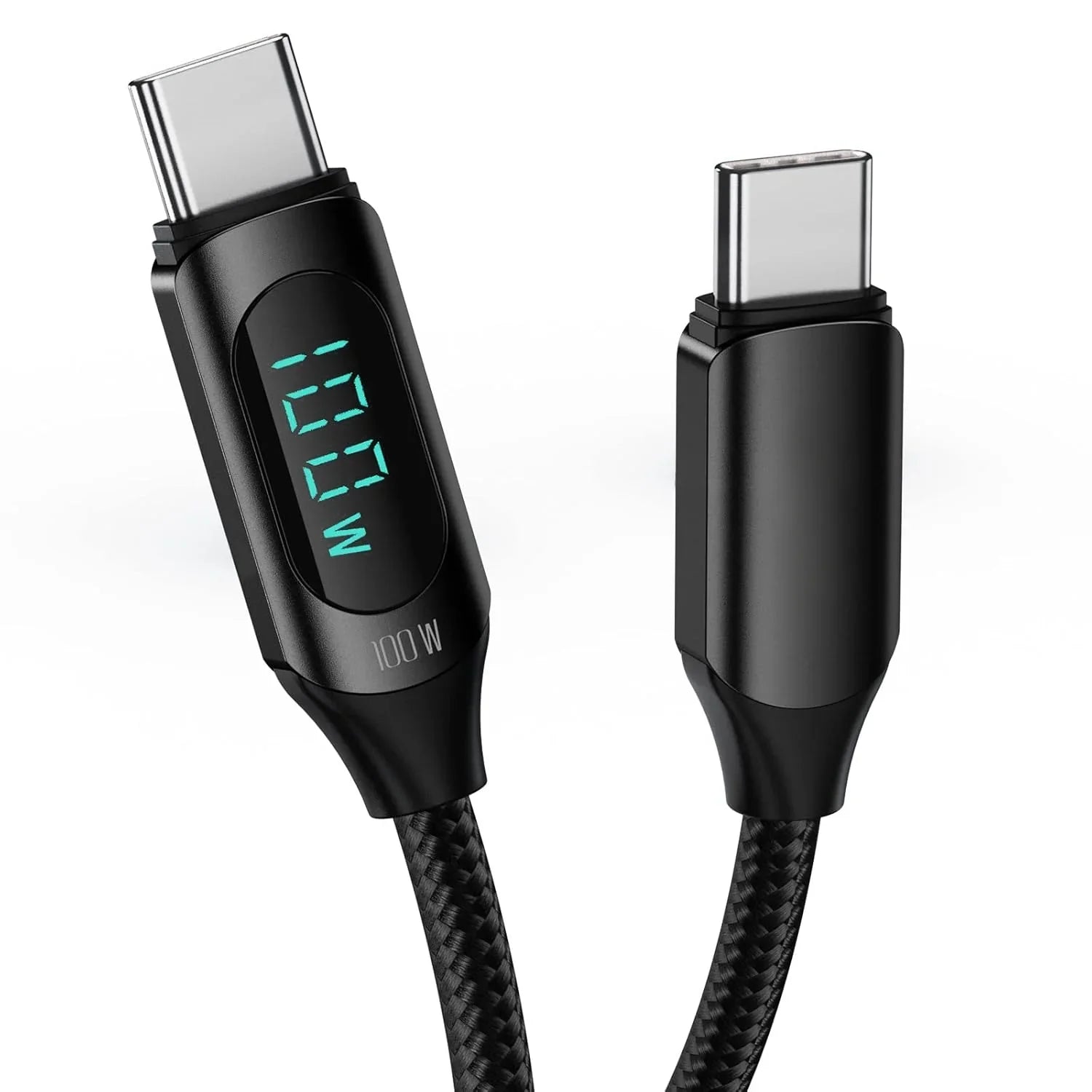 كابل شحن البيانات السريع HMT 100W 100W من النوع C CB-77