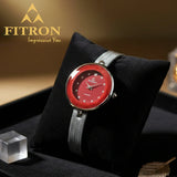 FITRON Luxury Women Wrist Watch With Unique Design - 8559L