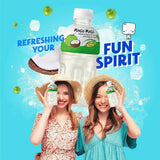 Mogu Mogu Coconut Juice with Nata de Coco - 320ml × 6 Pcs