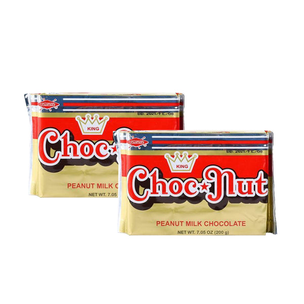 King Choc Nut Peanut Milk Pinoy Chocolate - 2 × 200g (Offer)