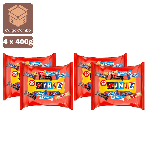 Minis Chocolate Mixed Pack - 4 x 400g (Offer)