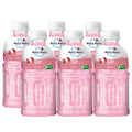 Mogu Mogu Lychee Juice with Nata de Coco - 320ml × 6 Pcs