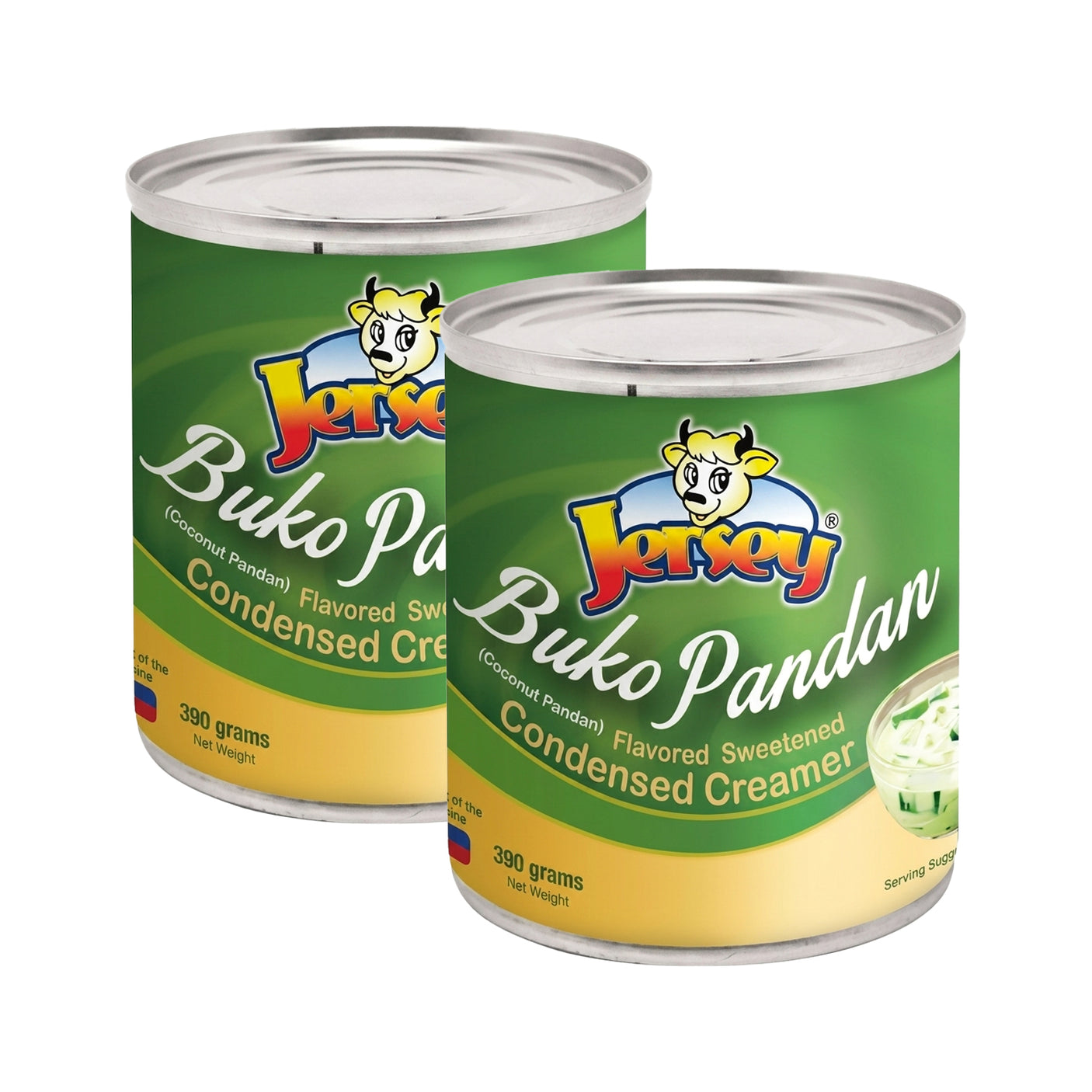 Jersey Buko Pandan Condensed Creamer - 390g (1+1) Offer