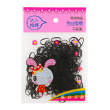 Mini Elastic Rubber Bands Black Color KT-108-A