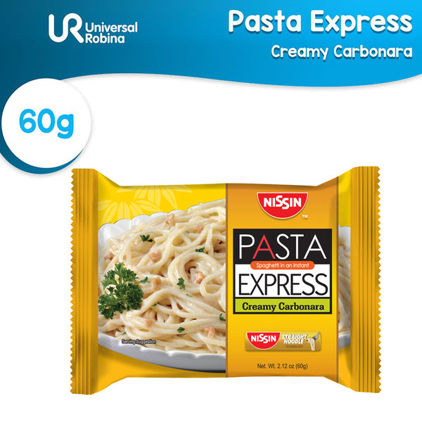 Nissin Pasta Express Spaghetti In An Instant Creamy Carbonara - 60g