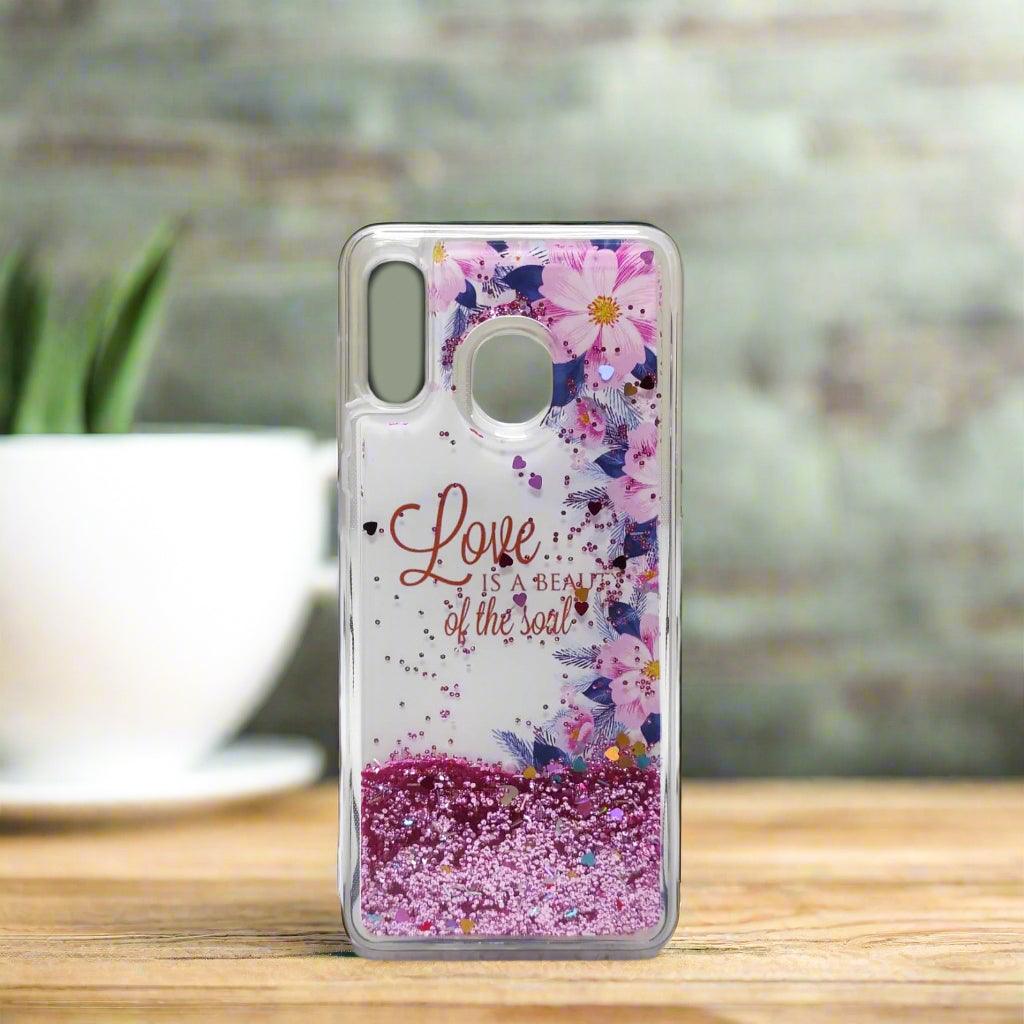 Samsung A20/A30 Glitter Fashion Case Cover
