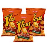 Jack 'n Jill V Cut Potato Chips Spicy BBQ - 60g (2+1) Offer
