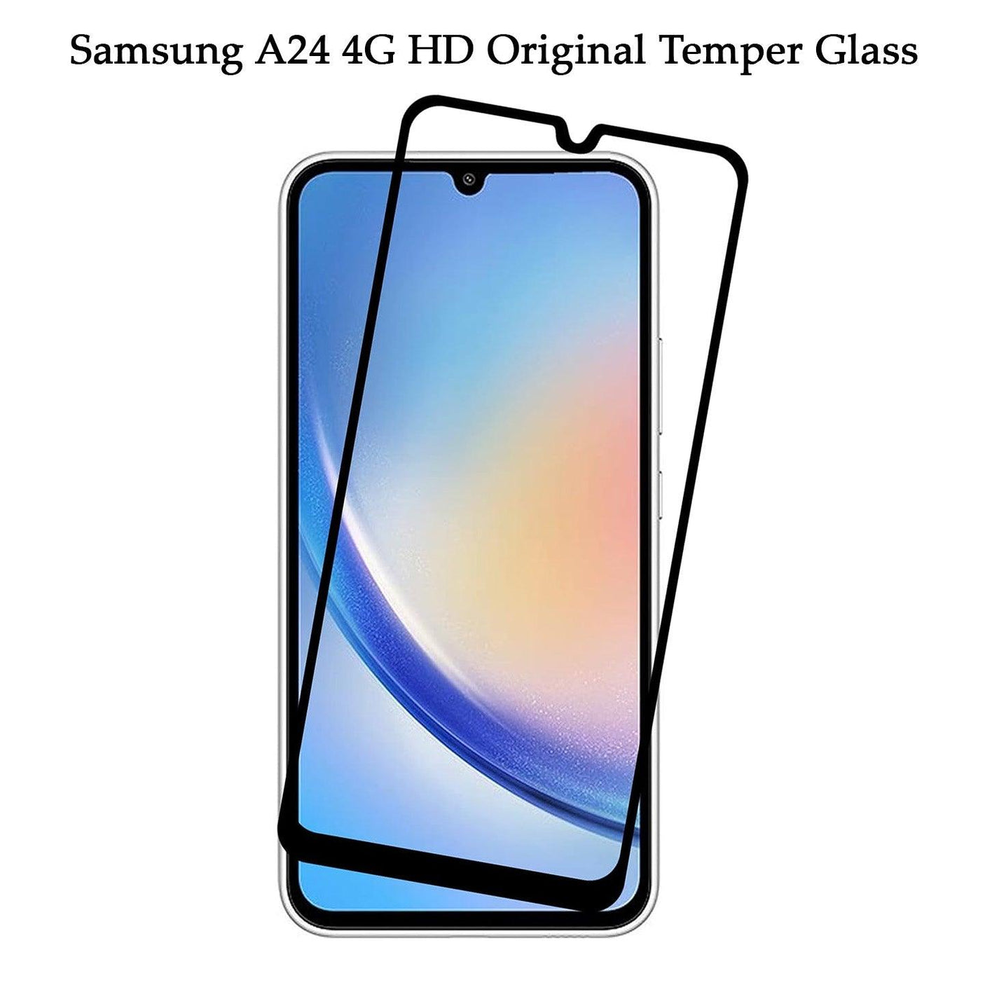 زجاج حماية أصلي لهاتف Samsung A24 4G HD
