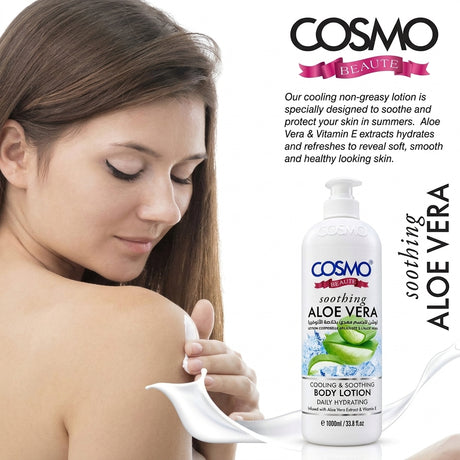 Cosmo Soothing Aloe Vera Body Lotion - 1000ml