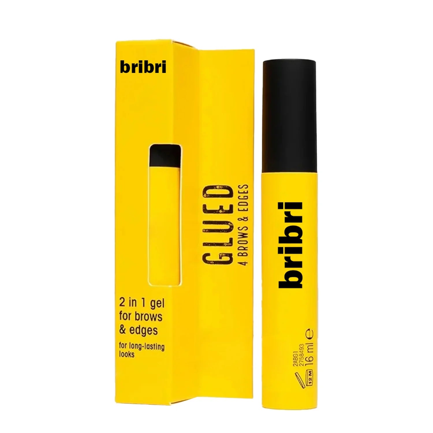 Bribri 2 in 1 Gel For Brows & Edges Styling Gel - 16ml