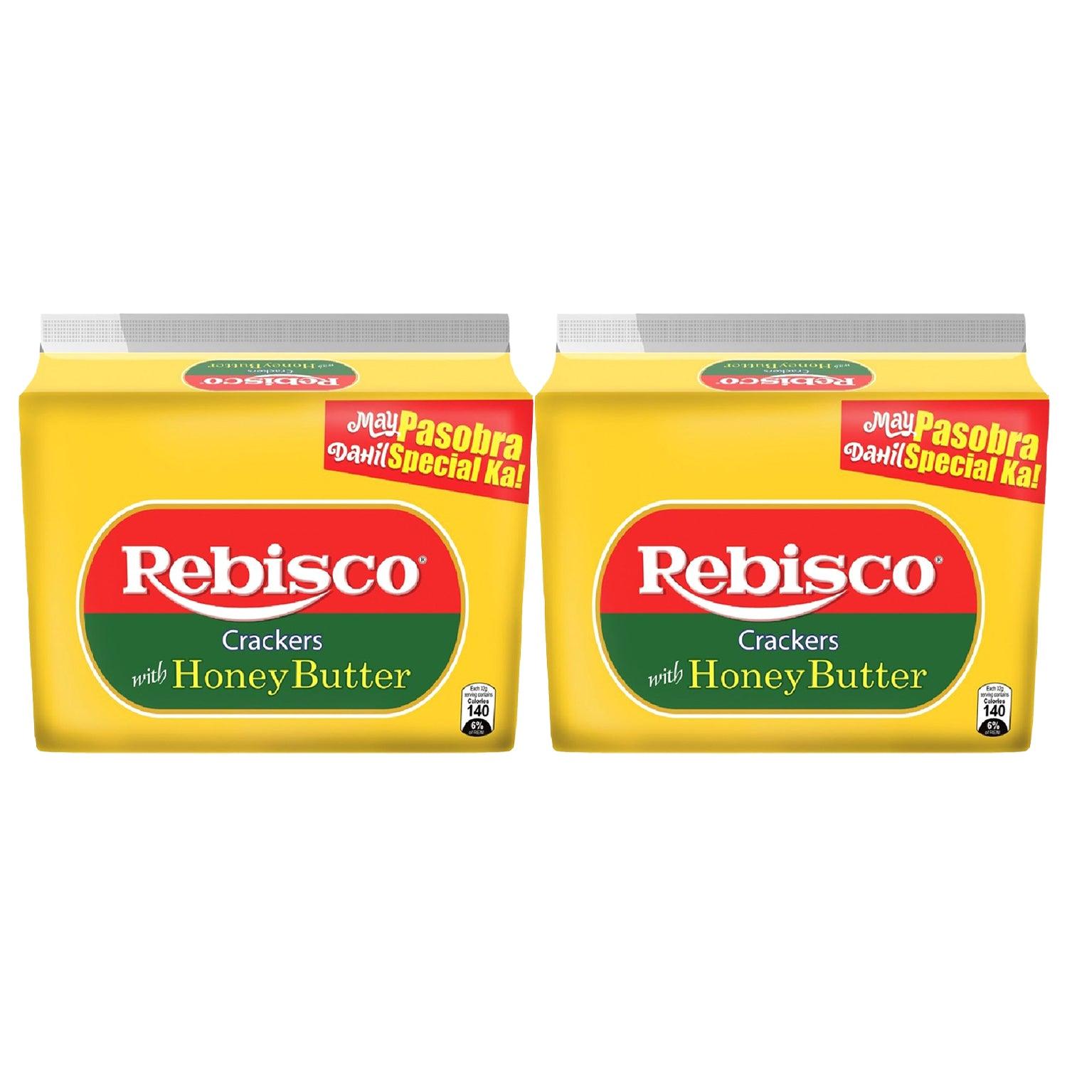 Rebisco Crackers Honey Butter - 320gm × 2 Pcs