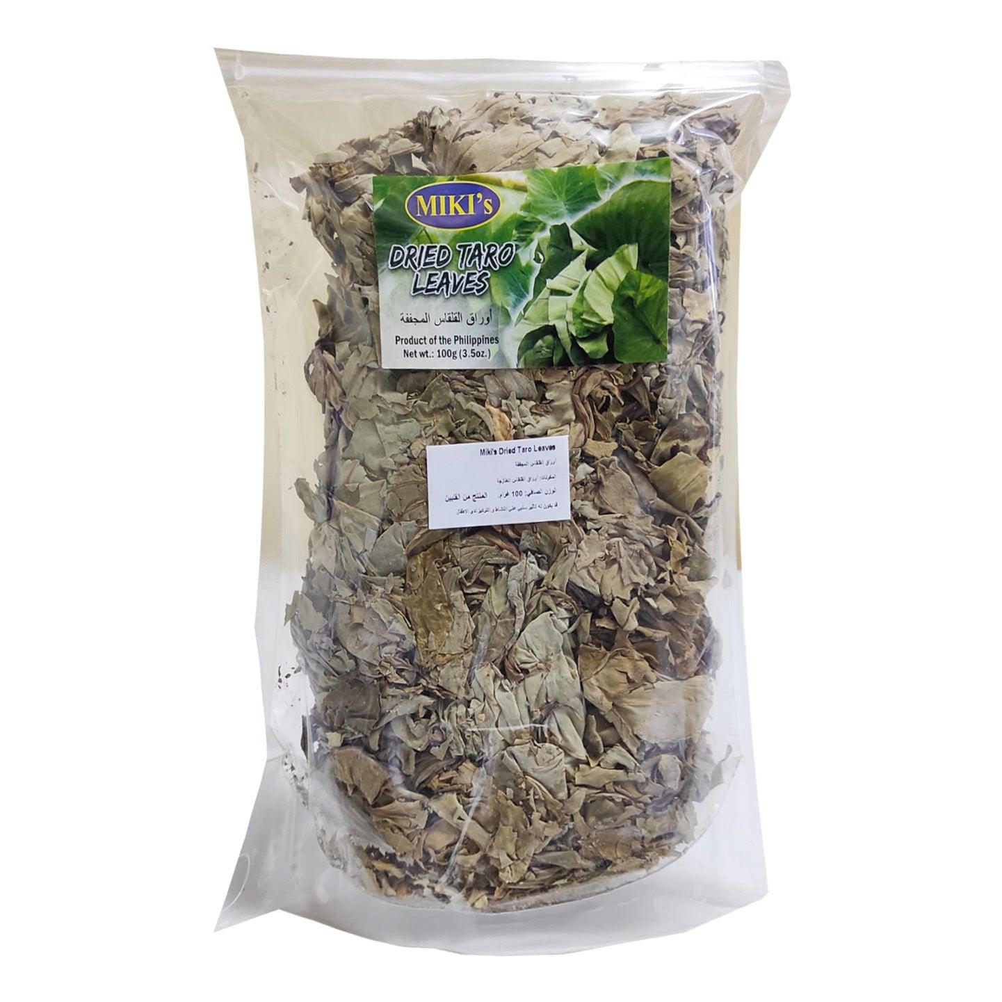 Mikis Dried Taro Leaves 100g