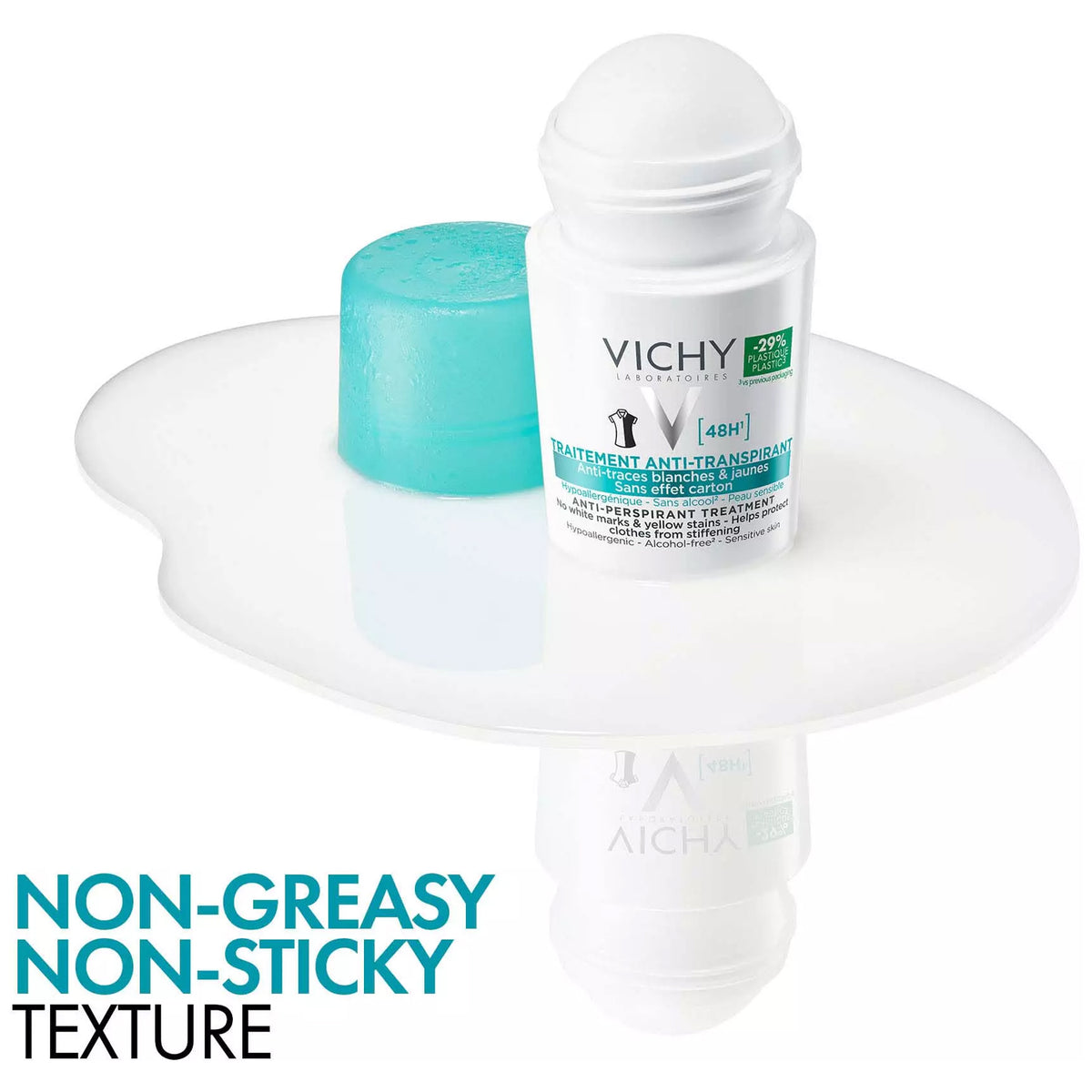 Vichy Laboratories Transpiration Intense 48H Deodorant Roll On - 50ml