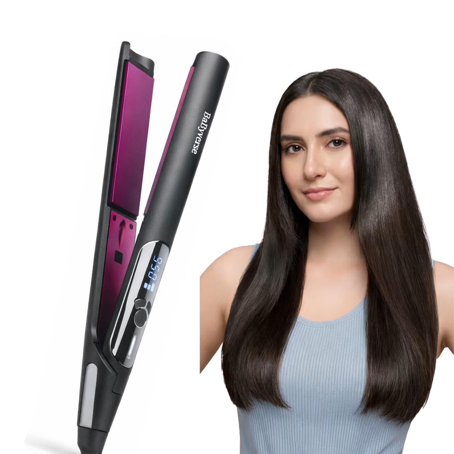 BaByverse Keratin Protein Hair Straightener BA-424