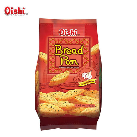 Oishi Bread Pan Toasted Garlic 42g x 4 Pcs (Offer)