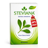 Steviana Sweetener From Stevia Leaves - 60 Sachets