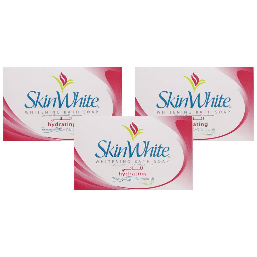 SkinWhite Brightening Hydrating Bath Soap  - 135g (2+1) Free