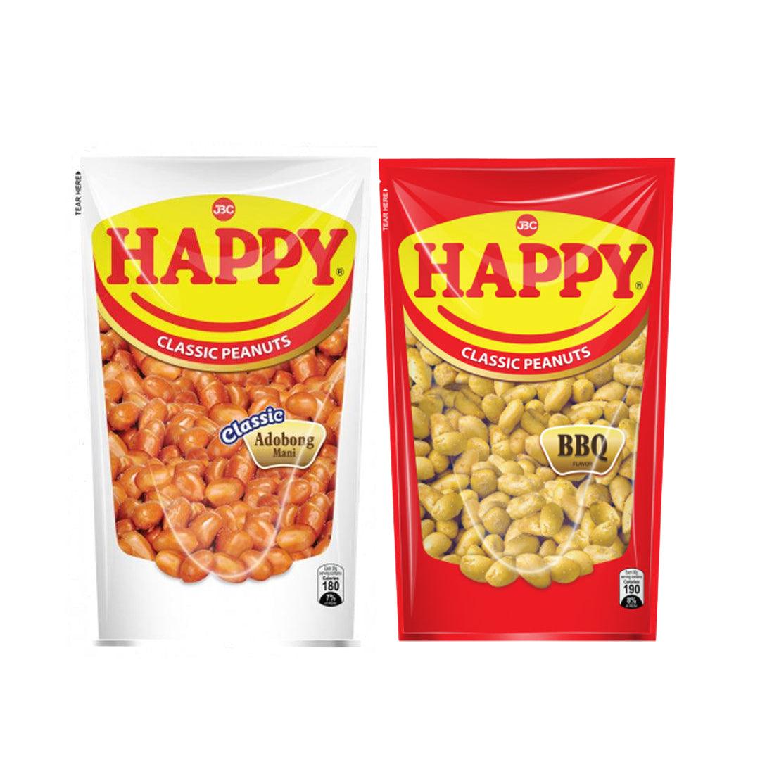 Happy Classic Peanuts Adobo + BBQ Flavor - 2 × 100g (Offer)