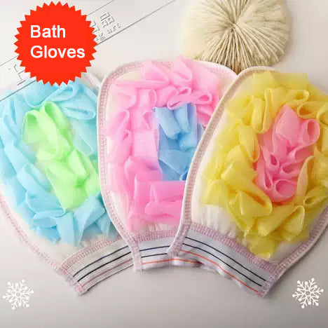 Bath Gloves Clean The Skin Fresh & Natural - 1 Pcs