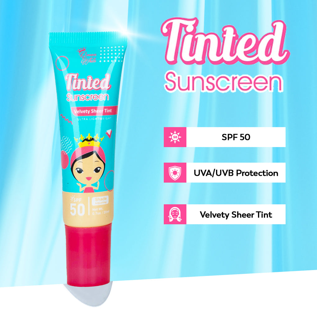 Queen White Tinted Sunscreen SPF50 - 20ml