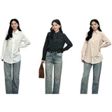 Stylish Attractive Look Korean Fashion Women Shirts - SPI-WCWS3