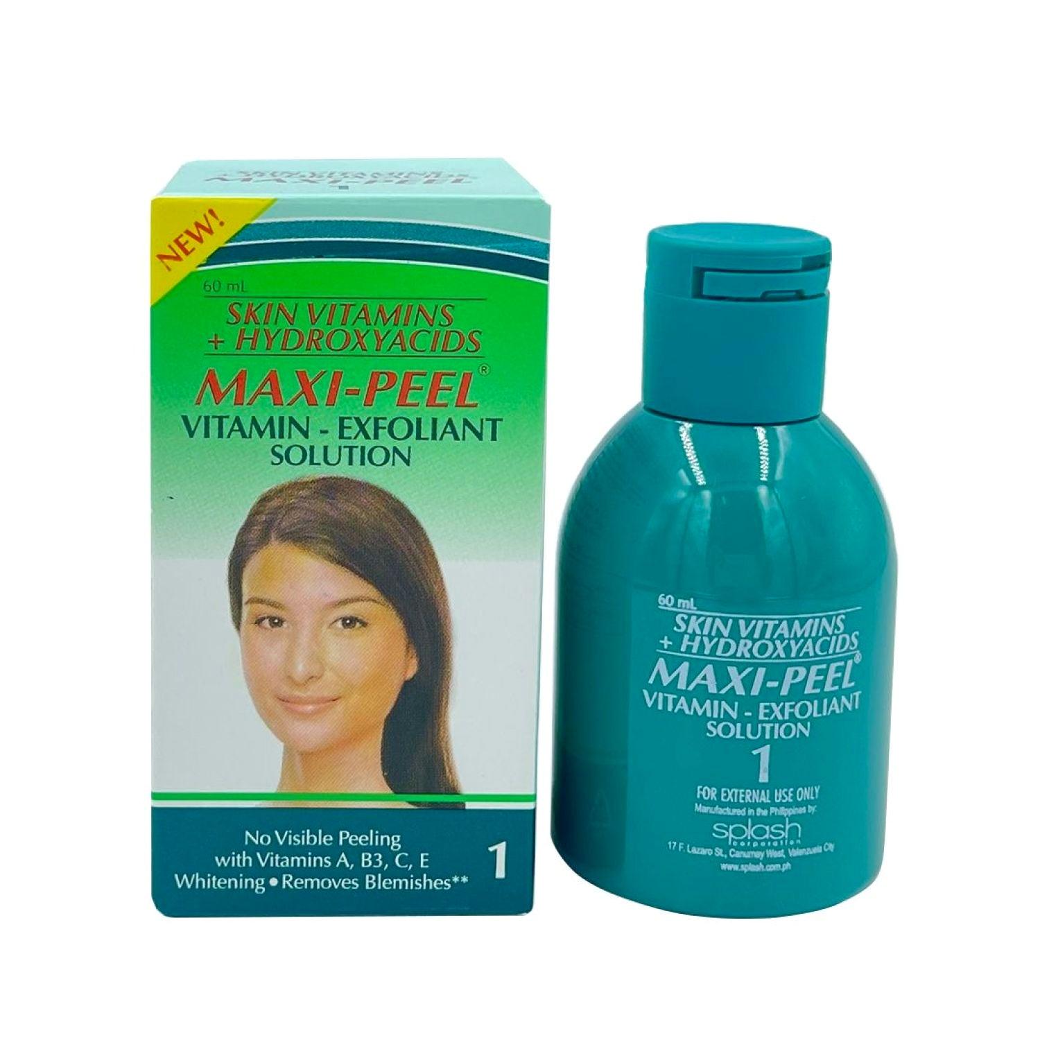 Maxi-Peel Vitamin Exfoliant Solution #1 60ml – Pinoy Hyper Kuwait