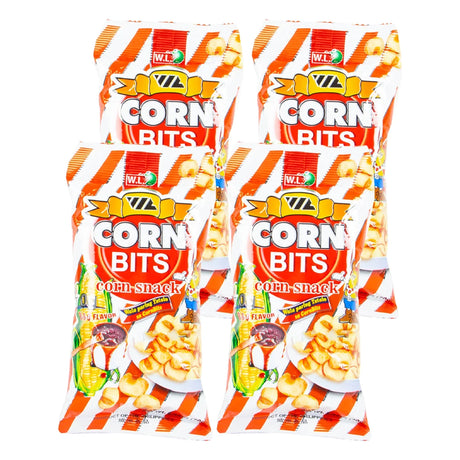 WL Food Corn bits Snack BBQ - 70g × 4 Pcs (Offer)