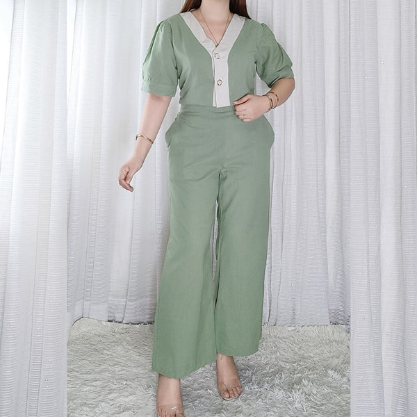 Claudia Shirt & Pants Set KU-431