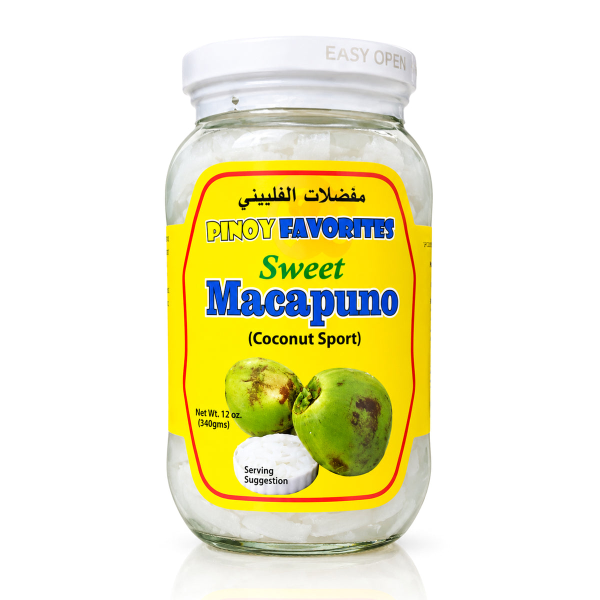 Pinoy Favorites Sweet Macapuno (Coconut Sport) - 340g