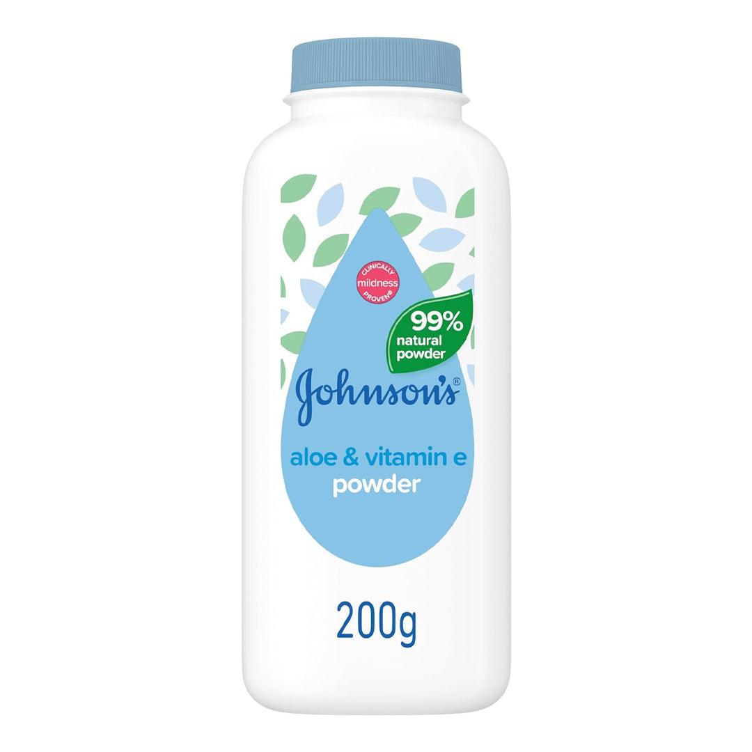 Johnson's Baby Powder Aloe & Vitamin E - 200g