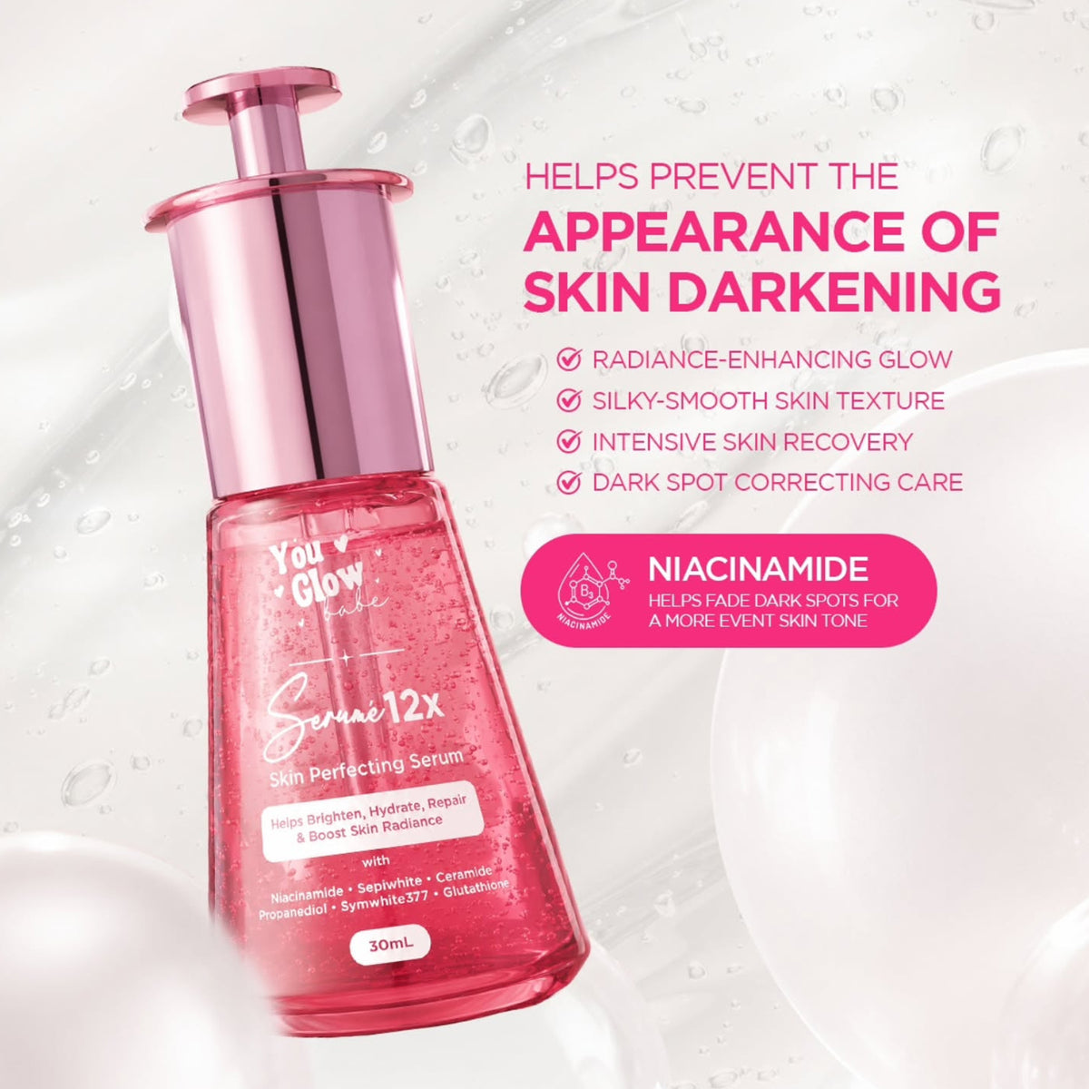 You Glow Babe 12X Skin Perfecting Serum - 30ml