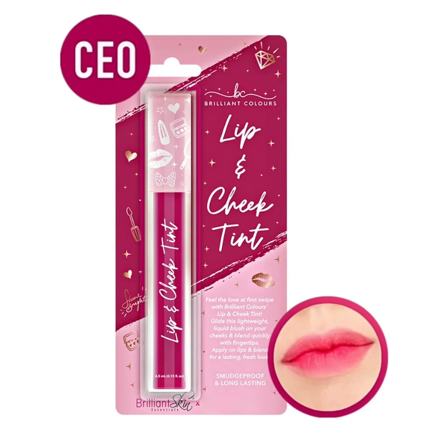 Brilliant Skin Essentials Lip & Cheek Tint Duo CEO - 4.5ml