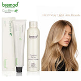 Bremod 10.13 Very Light Ash Blonde Hair Color with Oxidizer - 100ml+100ml