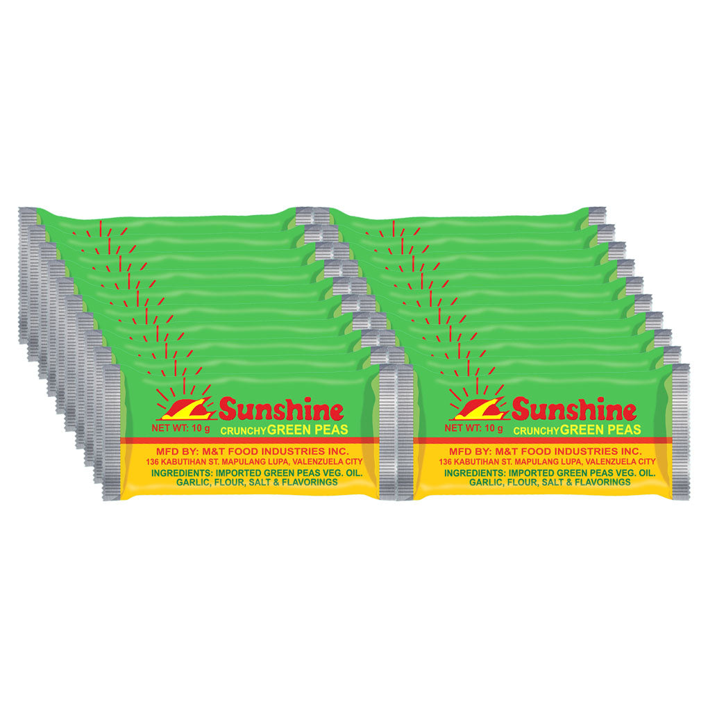 Sunshine Crunchy Green Peas - 10g × 20s