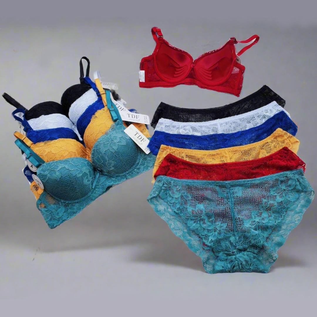 TDF Push Up A Bra and Panty Set - AM449