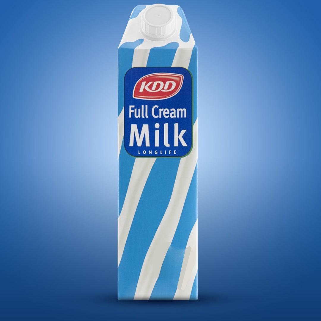 KDD Full Cream Milk Long Life - 1 Litre