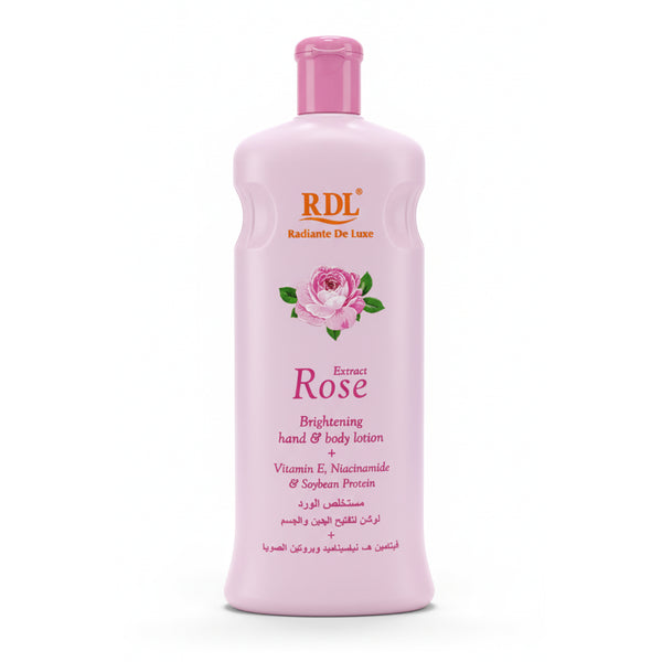 RDL Rose Extract Brightening Hand & Body Lotion - 600ml