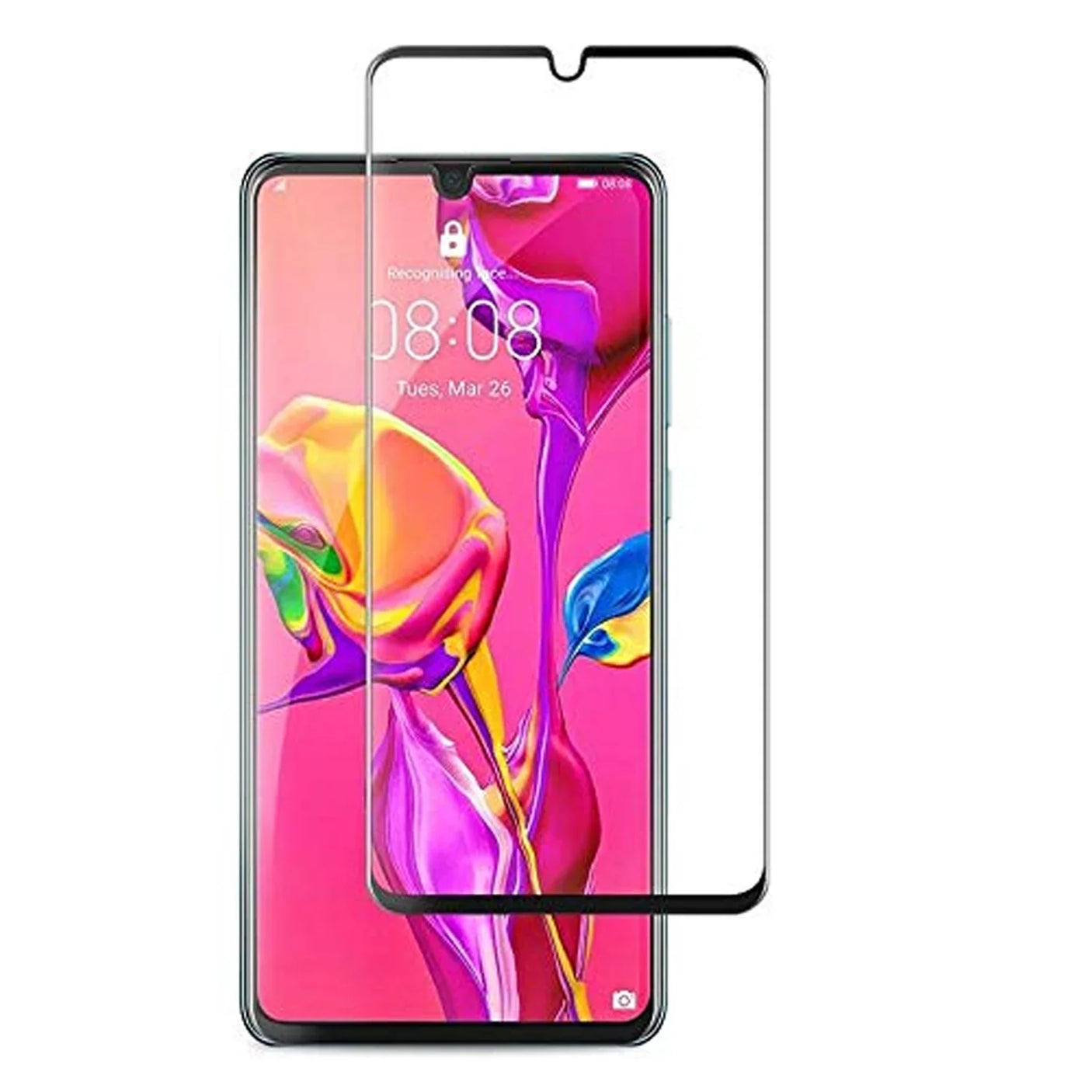 زجاج Huawei P30 Lite 2.5D المقوى 2.5D