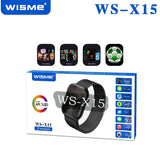 ساعة Wisme Super Amoled الذكية مع 3 أشرطة WS-X15