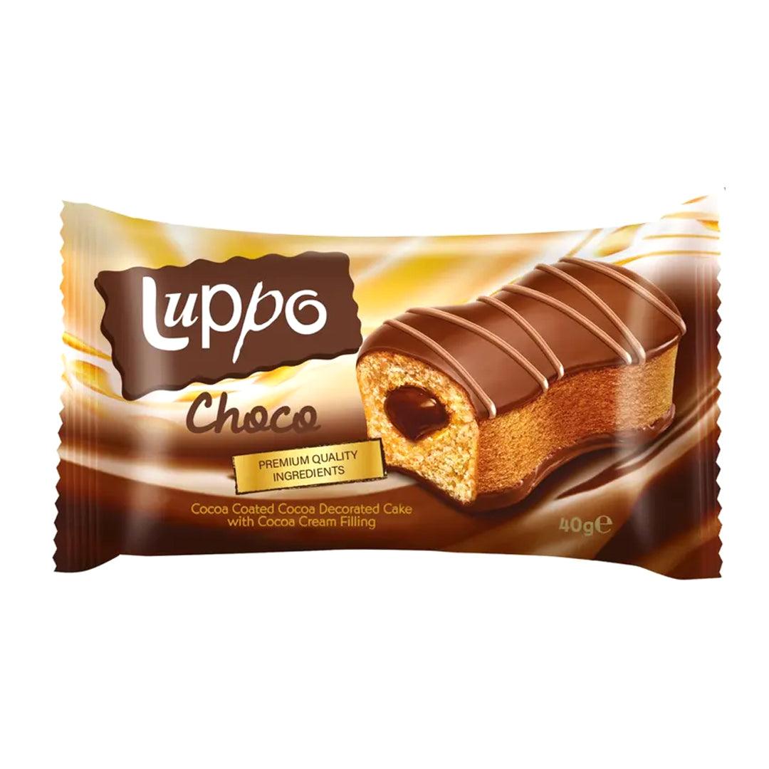 Luppo Choco Cocoa Cream Filling Cake - 40g x 24Pcs