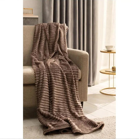 Multi Color Single Flannel Blanket 200 × 240