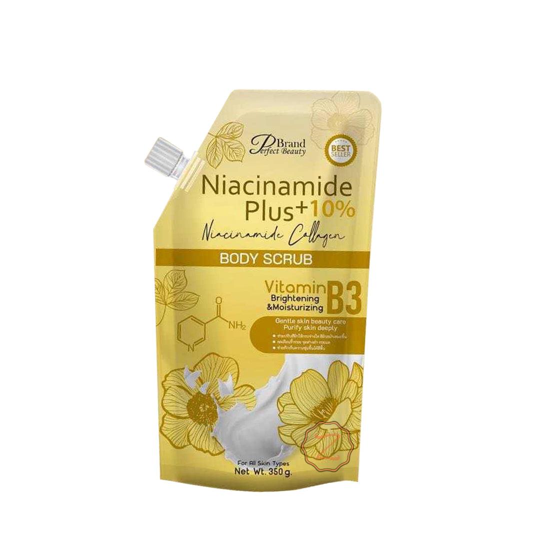 مقشر الجسم Perfect Beauty Niacinamide Plus+ 10% Collagen - 350 جرام