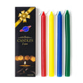 Every Occasion Assorted Colors Candles - 8 Pcs